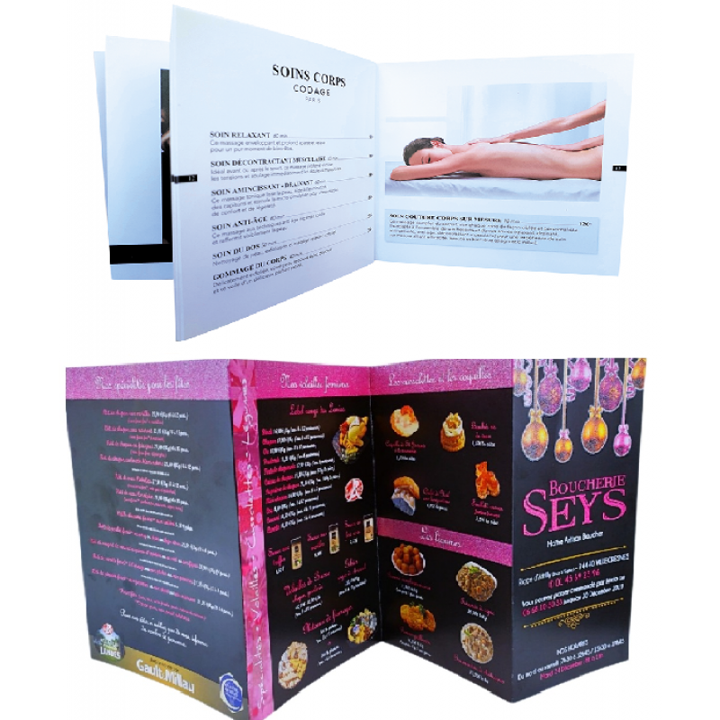Dépliants, Plaquettes, Brochures, Catalogues
