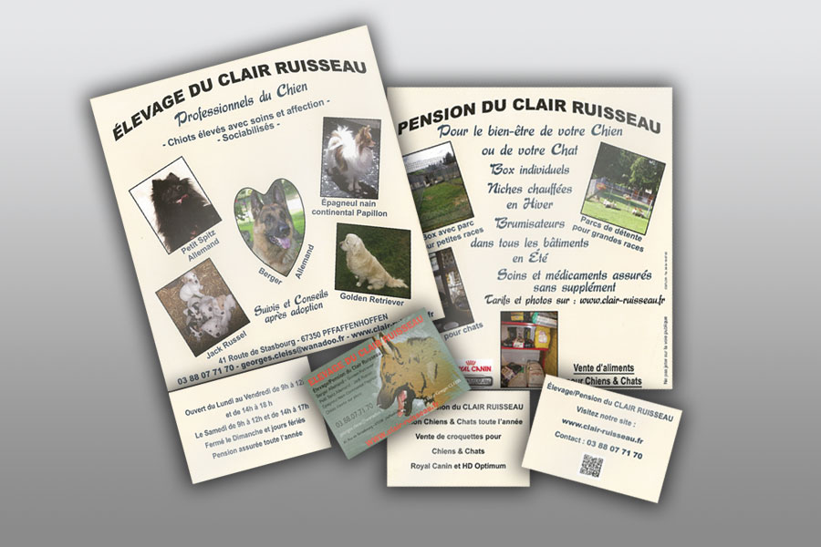 Flyers Intelligents pour Métiers de la Décoration et Cadeaux