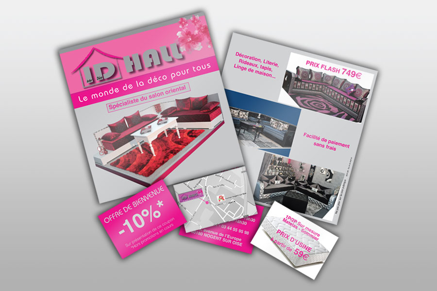 Flyers Intelligents pour Métiers de la Décoration et Cadeaux