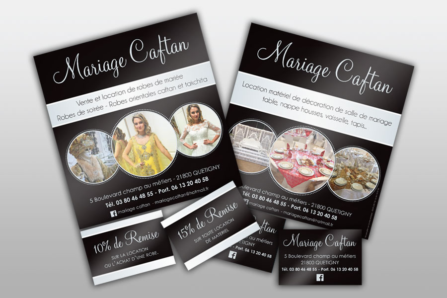 Flyers Intelligents pour Métiers de la Décoration et Cadeaux