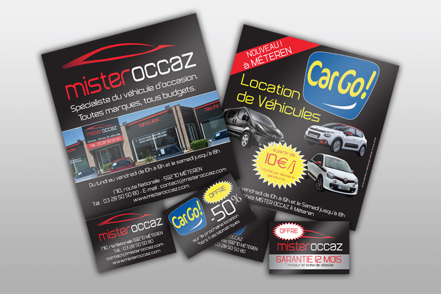 Flyers Intelligents pour Métiers de la Décoration et Cadeaux