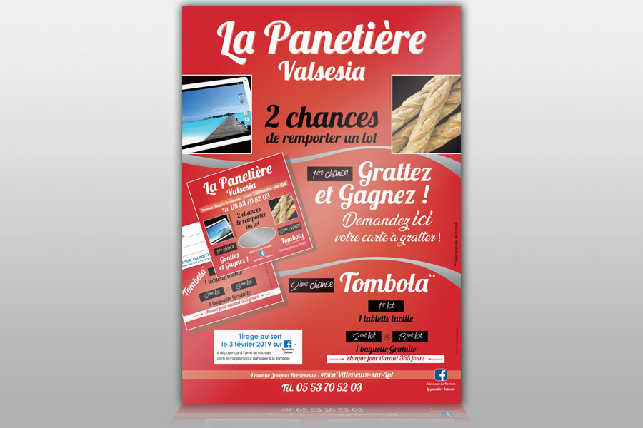 Affiches pour Métiers de la Boulangerie et Patisserie