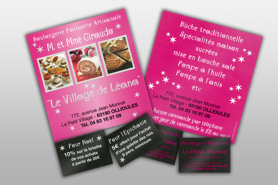 Flyers Intelligents pour Métiers de la Boulangerie-Patisserie