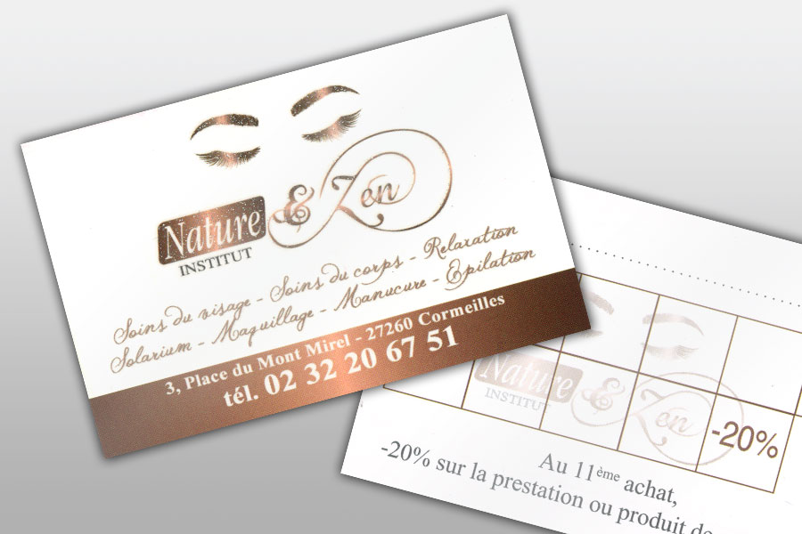 Cartes De Parrainage Pour Metiers De La Coiffure Beaute Esthetique