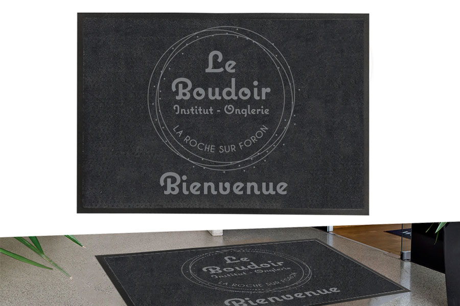 Tapis de Porte pour Métiers de la Coiffure, Beauté, Esthétique