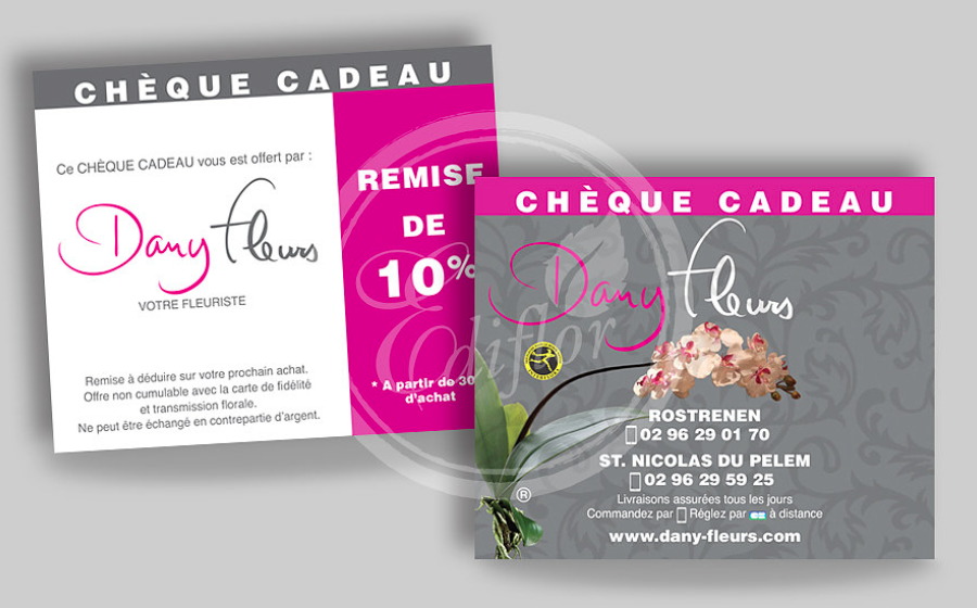 Bons Cadeau pour Métiers de la Fleur