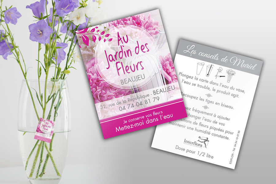 Cartes Conservatrices pour Fleuristes