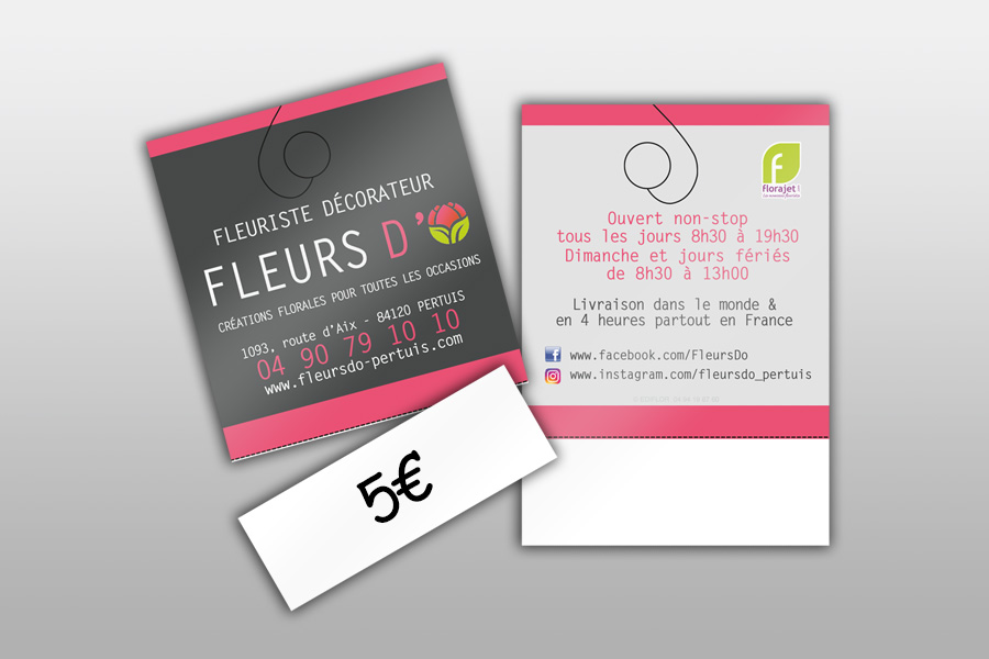 Etiquettes de Prix pour Métiers de la Fleur
