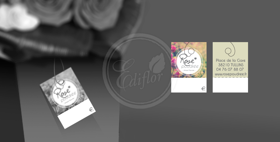 Etiquettes de Prix pour Métiers de la Fleur