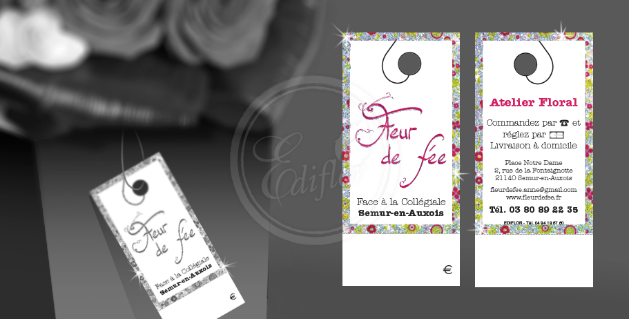 Etiquettes de Prix pour Métiers de la Fleur