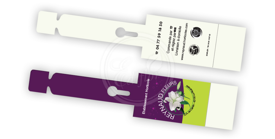 Etiquettes de Prix pour Métiers de la Fleur
