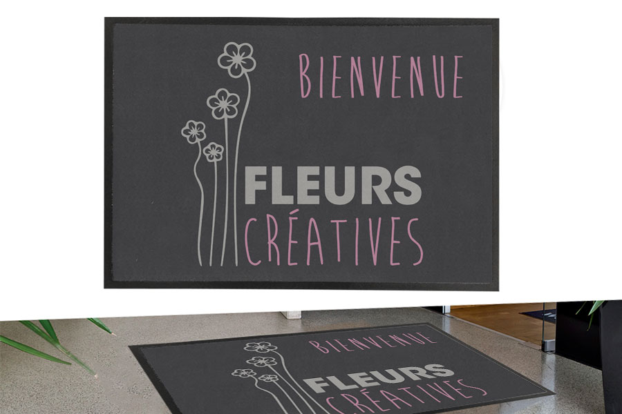 Tapis de Porte pour Métiers de la Fleur