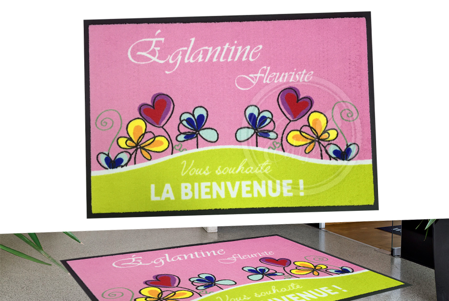 Tapis de Porte pour Métiers de la Fleur