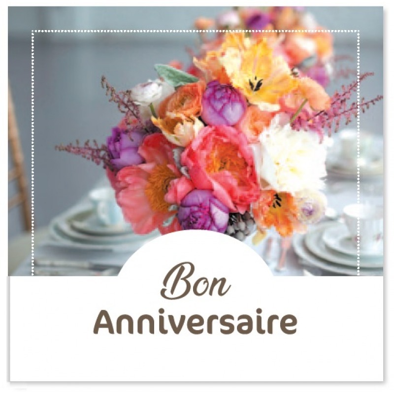 Cartes à Thème Anniversaire - Bon Anniversaire