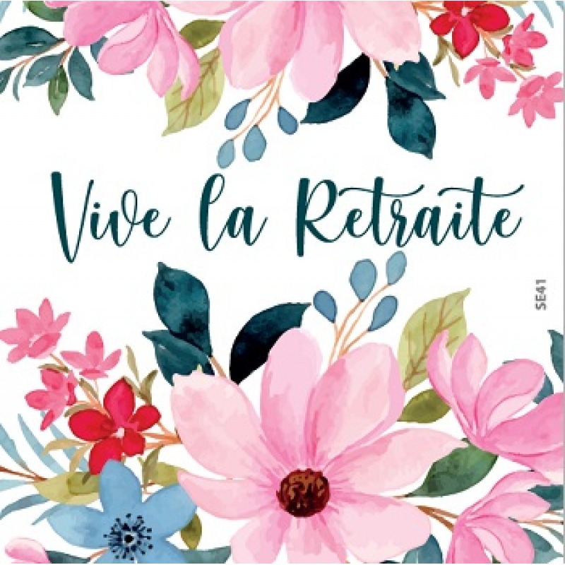 Cartes à Thème Bonne Retraite - Vive la retraite