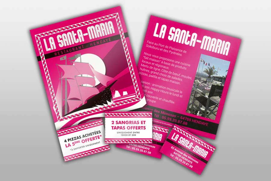 Flyers Intelligents pour Métiers de Bouche, Restauration et Epiceries